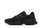 New Balance 9060 Triple Black Leather